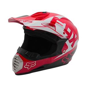 Шолом, закритий крос/ендуро (XL 61-62) IBK 126, FOX червоний, глянцевий