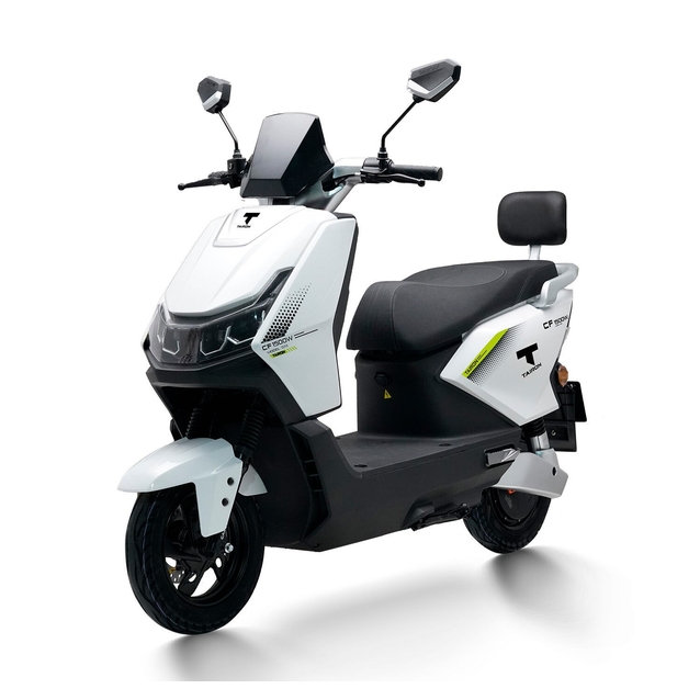 Електроскутер Tairon «CJ» 113419, двигун 1500W, акумулятор 72V 35Ah графеновий, білий, колеса 10" фото westvelo.com