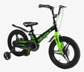 Дитячий велосипед 16 MG Corso «REVOLT» MG-16090, магнієва рама, чорно-салатовий фото westvelo.com