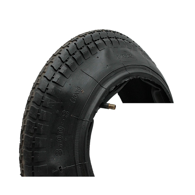 Покришка "8" 3.00-8 (13x3) (2PR) + камера фото westvelo.com