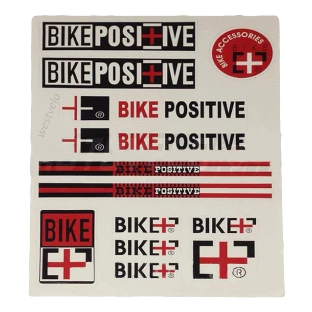 Наклейки BIKE POSITIVE фото westvelo.com