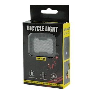 Мигалка usb зад. DX-101, Type-C, LED червоно-синя, 3 режими