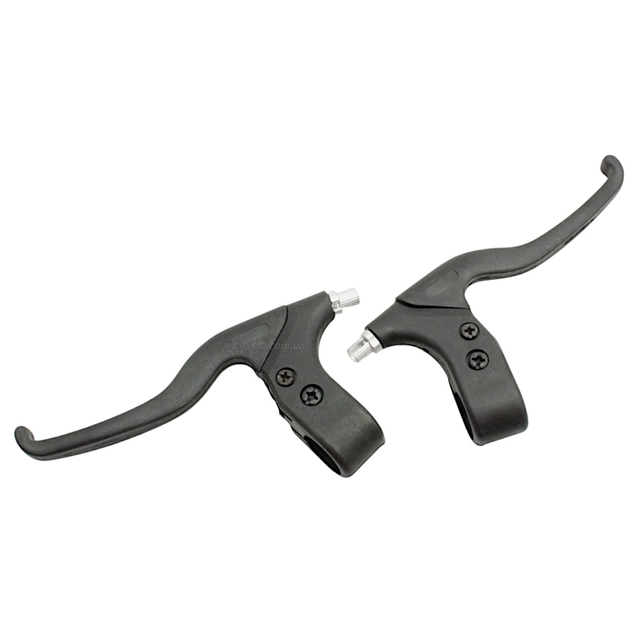 Комплект гальм шосейних "Турист" сталевий чорний (перед+зад, ручки, троси) фото westvelo.com