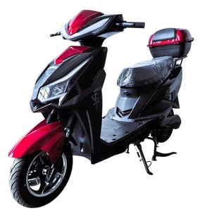 Електроскутер Corso «JOGGER» JG-633390, двигун 1500W, акумулятор 72V/25Ah свинцево-кислотний, чорно-червоний + 1 ящик. акум, колеса 10"