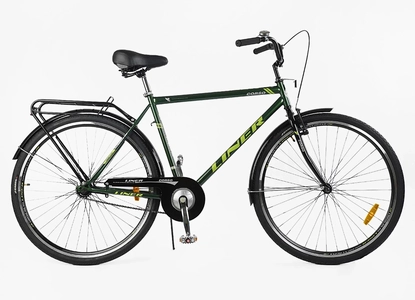 Міський велосипед 28 ST Corso «LINER» LN-28081 сталь 19", зелено-салатовий