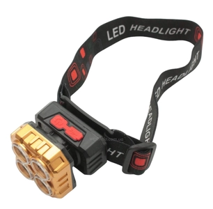 Ліхтар налобний на usb зарядку, HX208-4