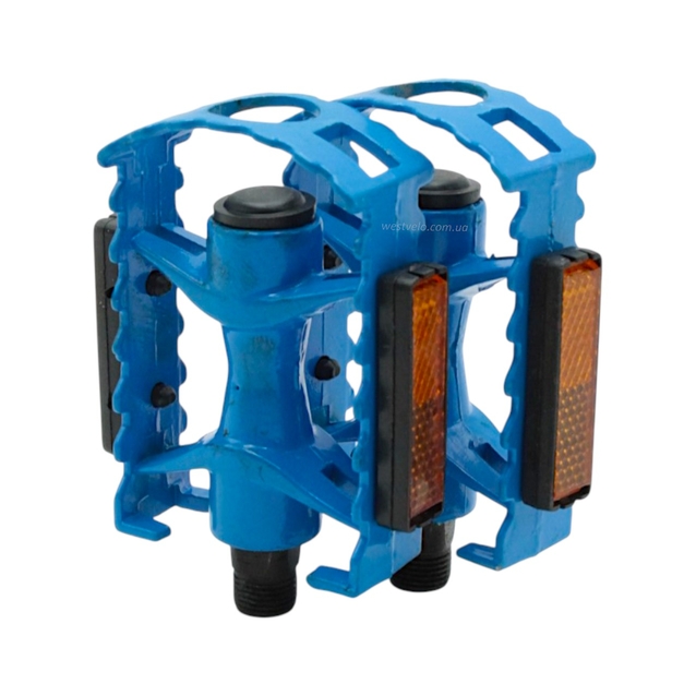 Педалі алюміній №07 сині фото westvelo.com