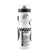 Фляга Discovery 650ml харч.пластик, біло-чорна, з гумовими вставками фото westvelo.com