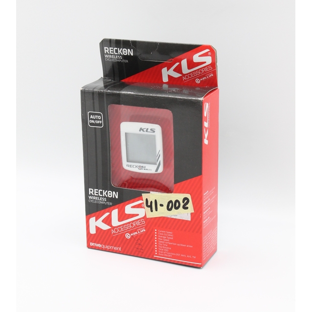 Велокомп'ютер KLS ReckON WL білий, безпровідний фото westvelo.com