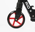 Самокат дитячий 2-х колісний, PU Best Scooter «RIO» R-80960 червоний, Ø145mm, передній амортизатор, AL гальмо фото westvelo.com