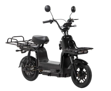 Електроскутер Corso «RIDER» RG-209074, двигун 800W, акумулятор 60V/20Ah свинцево-кислотний, чорний, колеса 10"