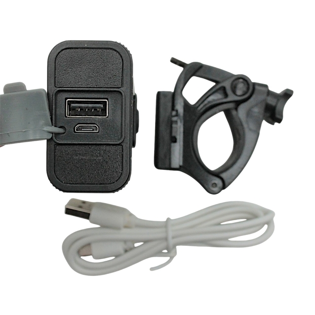 Фара Power Bank BK 043 LED (2х18650) (6 functions ) індикатор заряду фото westvelo.com