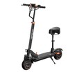Електросамокат Best Scooter MS-40140 двигун 2х1200W, акумулятор літієвий 48V 17.5Ah з сидінням, складний, колеса 10, чорно-помаранчевий фото westvelo.com