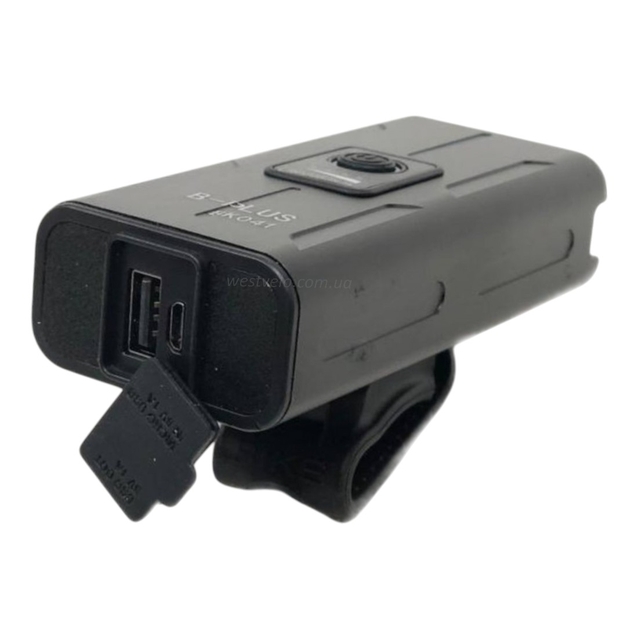 Фара Power Bank BK 041 LED (600lm) (6 functions) фото westvelo.com