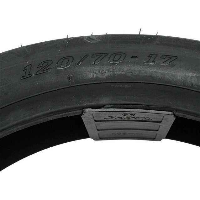 Покришка "17" 120/70-17 Б/К <SERVIS> Пакистан, TOP GEAR напів-слік TL фото westvelo.com
