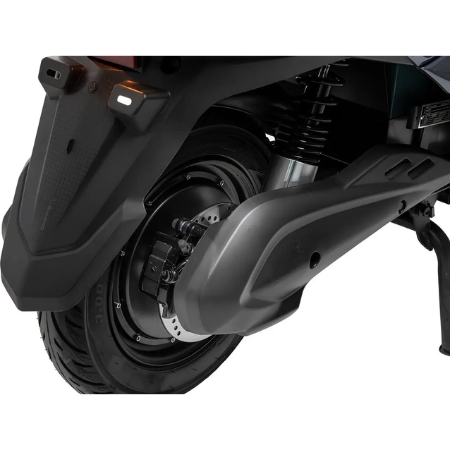 Електроскутер Corso «ATMOS» TS-650326, двигун 2000W, акумулятор 72V 35Ah графеновий, зелений, колеса 10" + 1 ящик. акум фото westvelo.com