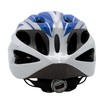 Вело шолом "TK Sport" 074 (56 см) з мигалкою, біло-синій фото westvelo.com
