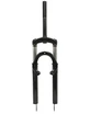 Вилка 24 аморт. різьб, чорна, з кріпленням V-brake + disk,Ø25.4мм шток L-210mm р.з L-100mm фото westvelo.com