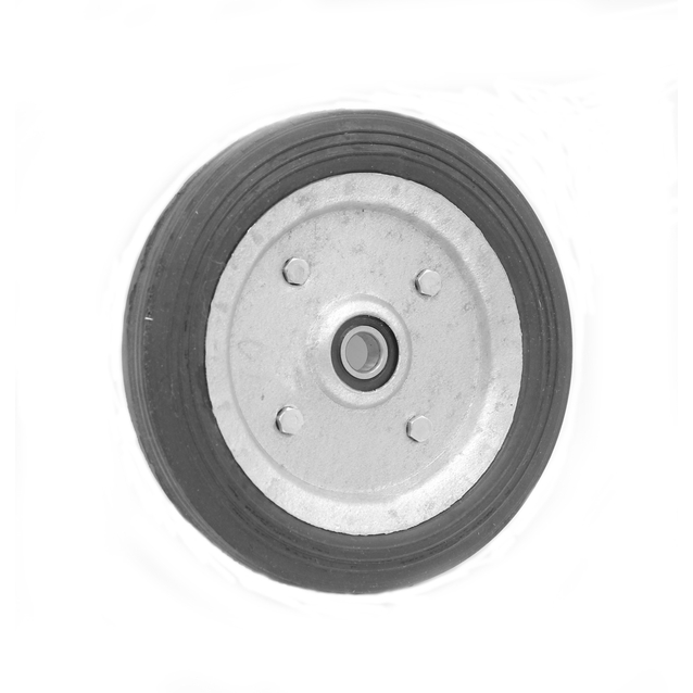 Колесо для візка 160mm, під вісь Ø12mm, вузьке, на 1 підшипник фото westvelo.com