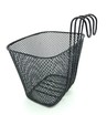 Кошик дитячий метал сіточка, на гачки, чорний фото westvelo.com