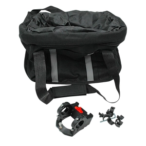 Кошик-сумка SJY-02 на руль, швидкознімний з світловідбиваючими елементами (для собак)