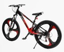 Велосипед 24 AL Corso «EVOLUTION» EV-24314 алюміній 11", (к-т SHIMANO) чорно-червоний фото westvelo.com