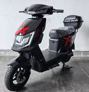 Електроскутер Corso «FlashX» FL-808322 двигун 1200W, акумулятор 72V/23Ah графеновий, чорно-червоний + 1 ящик. акум, колеса 10"