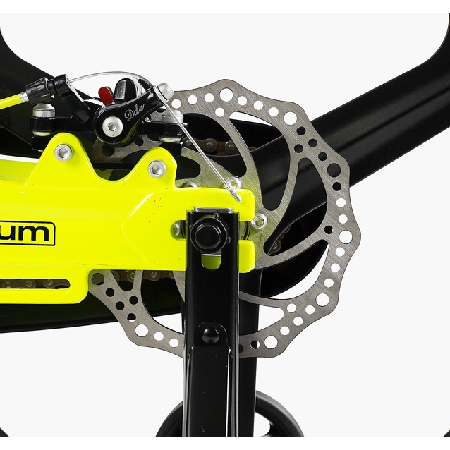 Дитячий велосипед 20 MG Corso «REVOLT» MG-20884, магнієва рама, жовтий фото westvelo.com