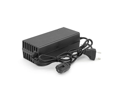 Зарядний пристрій (48V (54,6V) 3Ah ), для Li-ion акумуляторів штекер Triangle plug