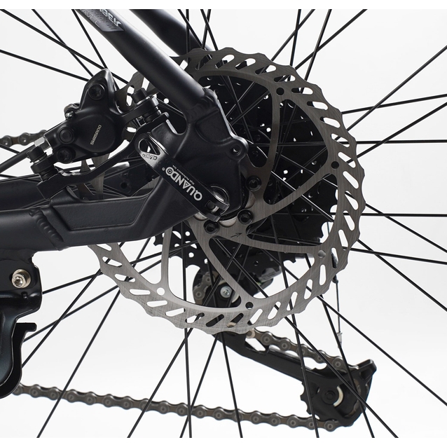 Велосипед 29 AL Corso «CYBER» CB-29490 алюміній 21", (к-т SHIMANO) чорний фото westvelo.com
