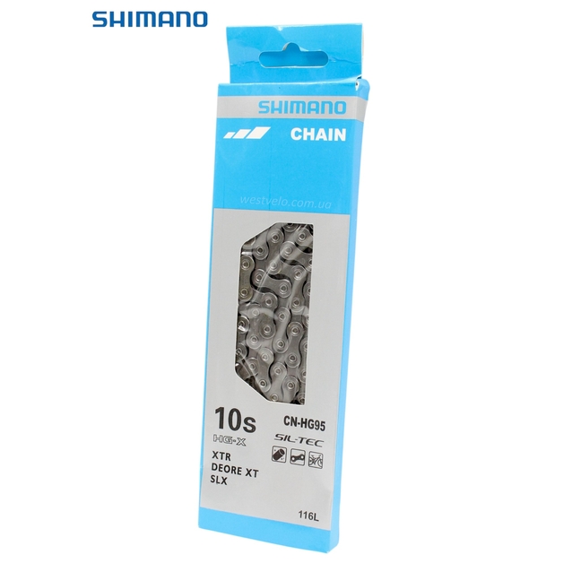 Ланцюг спорт 10 передач SHIMANO HG95 + замок