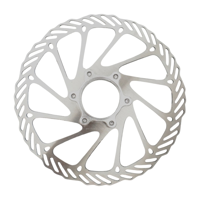 Гальмівний диск (ротор) Ø160мм різьбовий з фланцем (тип 2) фото westvelo.com