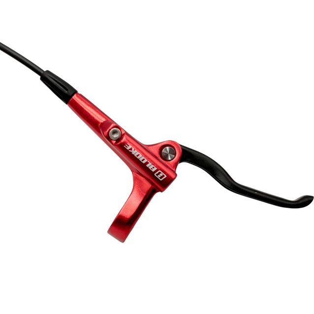 Гідравлічні гальма BLOOKE BL-M620 червоні (L-80mm 160/140)(L140mm 180/160) фото westvelo.com