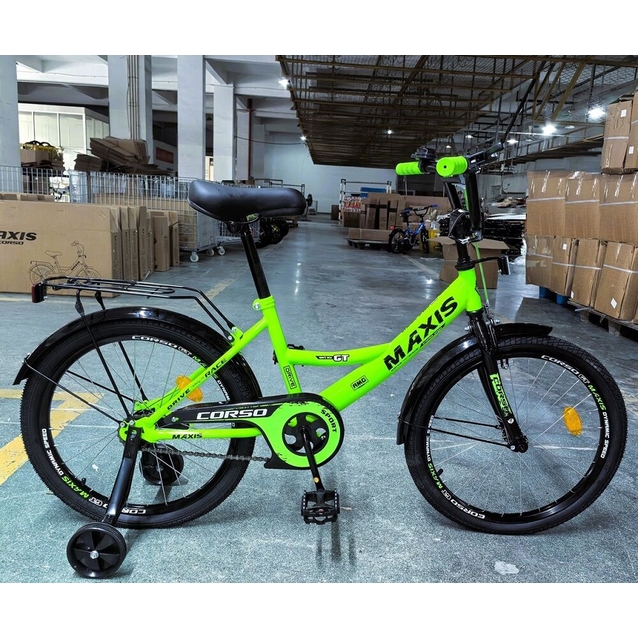 Дитячий велосипед 20 ST Corso «MAXIS» MX-34489 салатовий фото westvelo.com