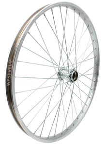 Колесо 26 зад, обід нікель, спиця 3мм, стакан