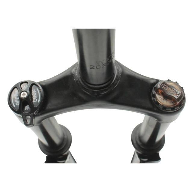 Вилка 27.5 аморт. безрізьб. Weiyi (951) Ø28.6mm, локаут, disk. шток L-190mm чорна фото westvelo.com