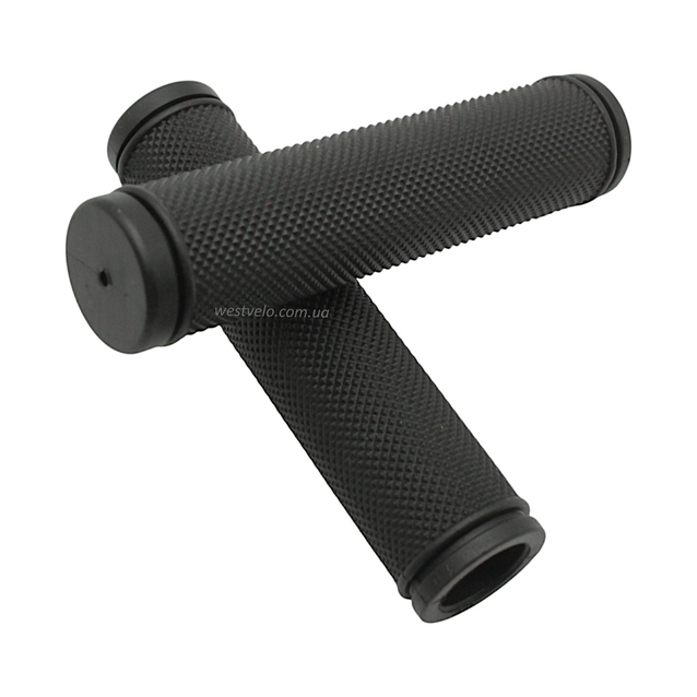 Гріпси VELO VLG-609 L-130мм AFT чорні, гумові фото westvelo.com