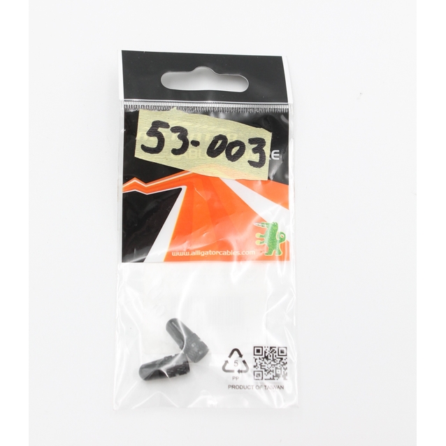 Ковпачок камери PRESTA ALLIGATOR (2шт) AL, чорний (Тайвань) фото westvelo.com