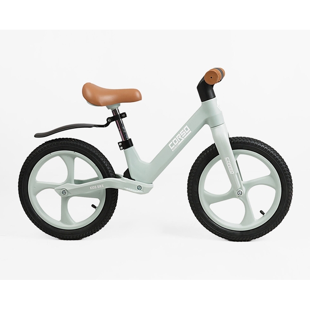 Велобіг 14 Corso надувні колеса, нейлонова рама з амортизатором, S-81329 сірий фото westvelo.com
