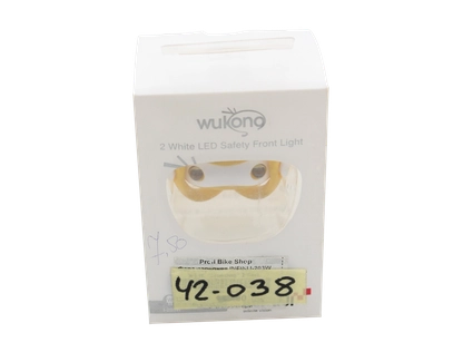 Мигалка на батарейках INFINI I-203W жовтий "Wukong" 2 діода, 2 режима