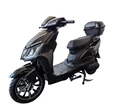 Електроскутер Corso «WARRIOR» WR-226016, двигун 2000W, акумулятор 72V 30Ah літій-залізо-фосфатний, чорний, колеса 12/10" фото westvelo.com