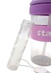 Фляга 650 ml Starcup харч.пластик (ремінець, трубочка, інфузер) мікс кольорів фото westvelo.com
