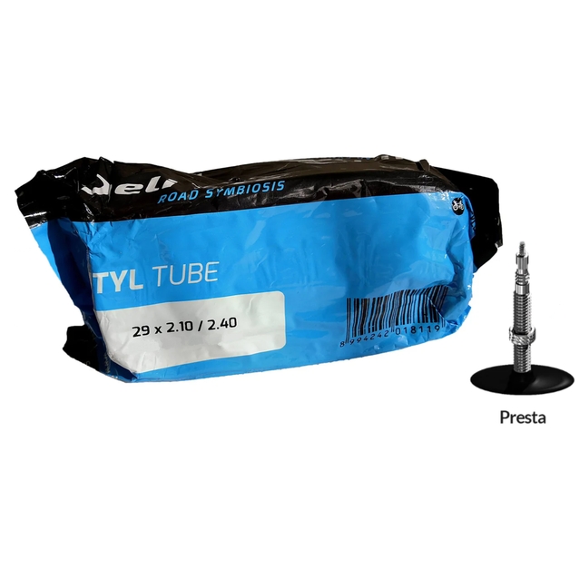 Камера 29 presta FV 51.5mm DELI TIRE (2.10-2.40) фото westvelo.com