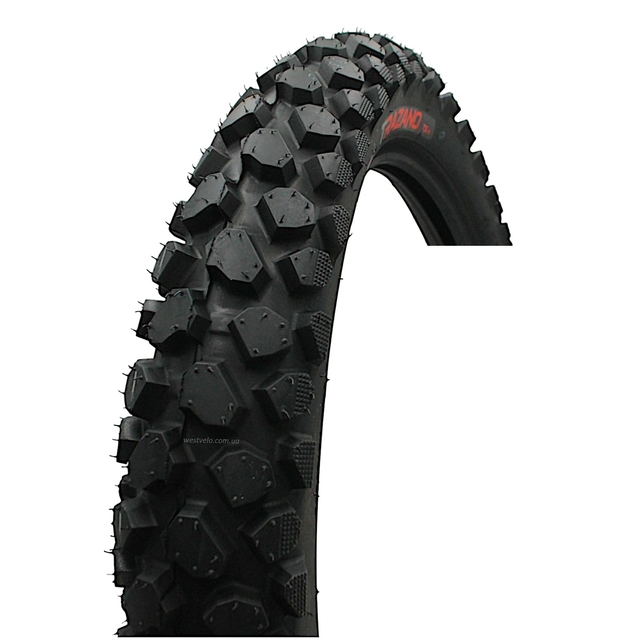 Покришка "18" 4.10-18 TRAZANO (871) шип-кросс TT фото westvelo.com