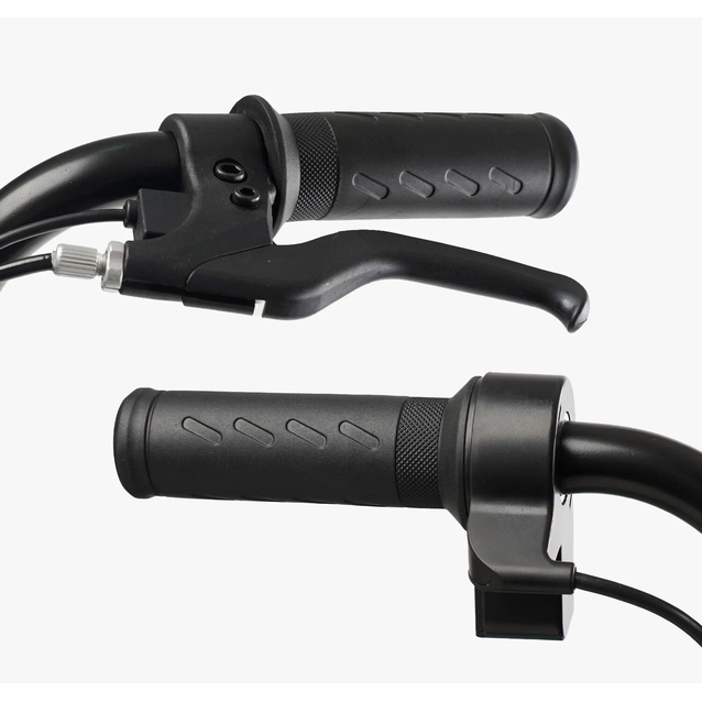 Електромотоцикл Corso H-42724 двигун 160W, акумулятор 24V5Ah свинцево-кислотний, блакитний, Bluetooth, звук двигуна, колеса 12" фото westvelo.com