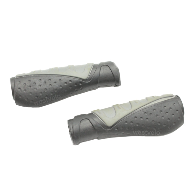 Гріпси ергономічні чорно-сірі 50-11 фото westvelo.com