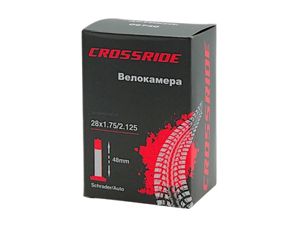 Камера 28. довгий ніпель AV 48mm CROSSRIDE (1.75-2.125)