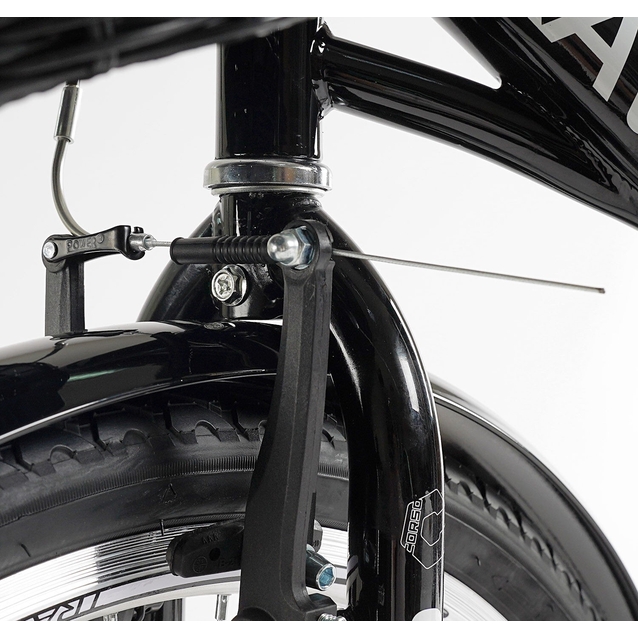 Міський велосипед 26 ST Corso «TRAVEL» TL-26207 сталь 16,5", чорний (+к(чорний)/к/б) фото westvelo.com