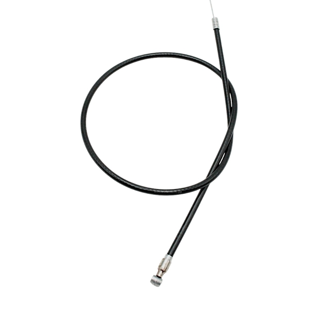 Кожух тросу 0.6м довгий чорний, з AL наконечниками + гальмівний трос 0.75м фото westvelo.com