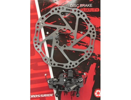 Дискові гальма: (передні) супорт REPUTE DSC310 (CROSSRIDE) F160/R140 + диск 160 + болти